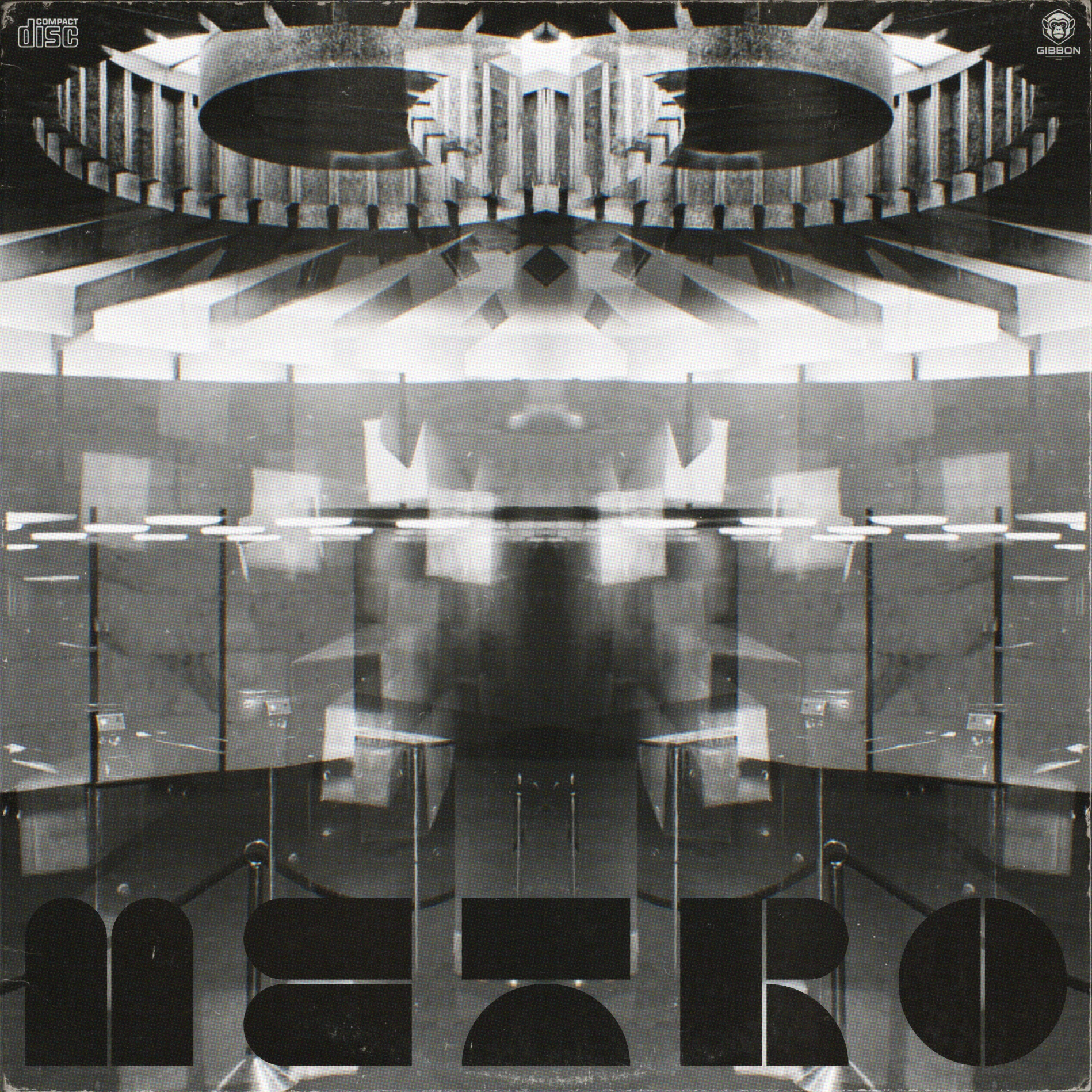 Metro — mirrored brutalist metro hall